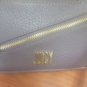 Gray Juicy Crossbody strap purse